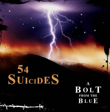 54 SUICIDES - A Bolt From The Blue cover 