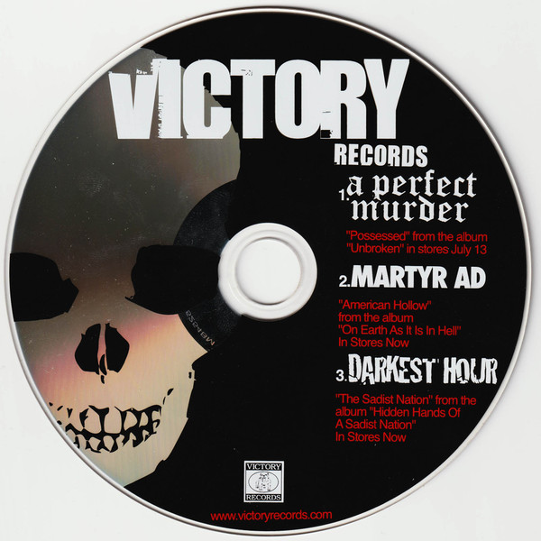 A PERFECT MURDER - A Perfect Murder / Martyr AD / Darkest Hour cover 