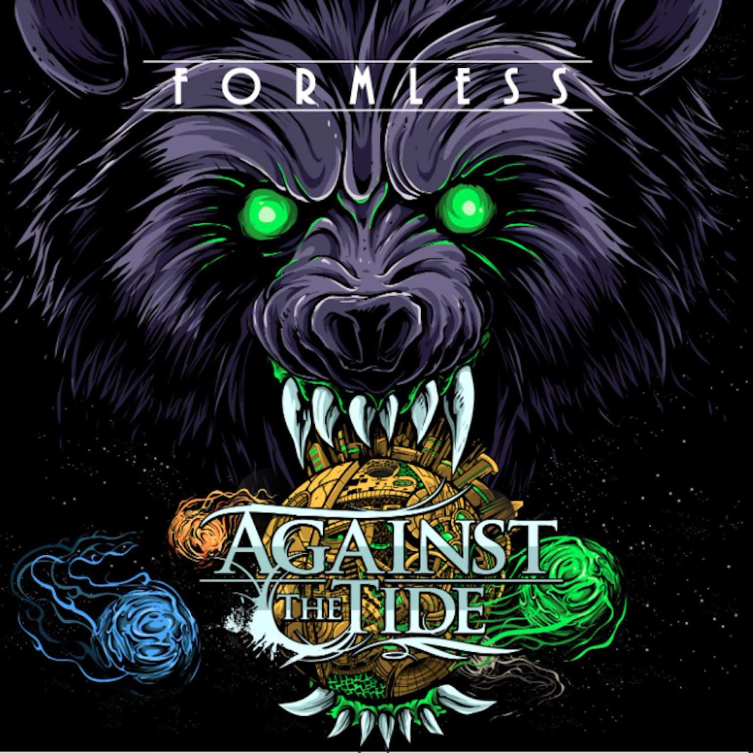 AGAINST THE TIDE - Formless cover 