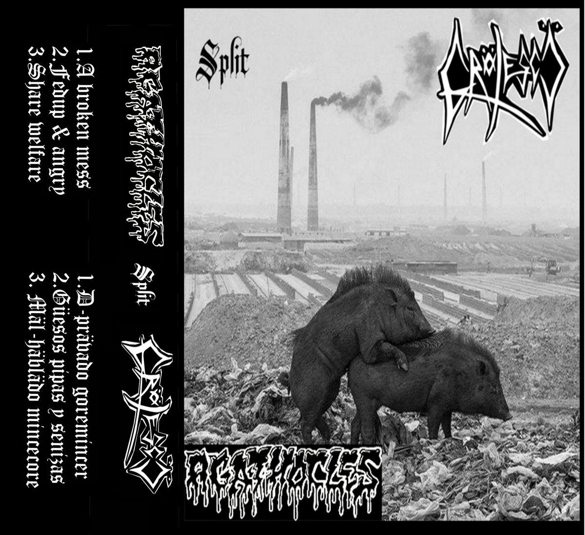 AGATHOCLES - Agathocles / Grotesco cover 