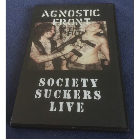 AGNOSTIC FRONT - Society Suckers Live cover 