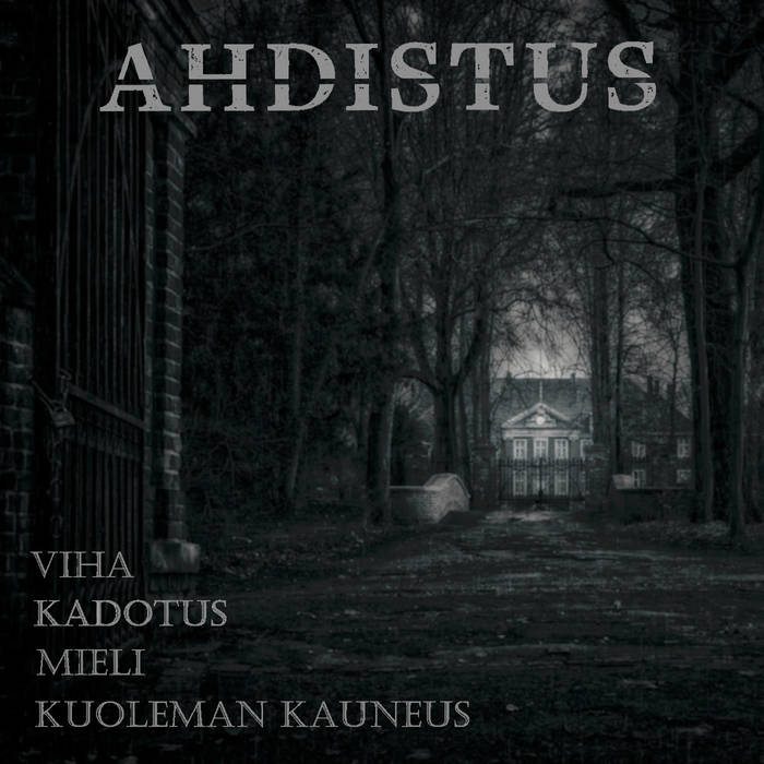 AHDISTUS - Ahdistus cover 