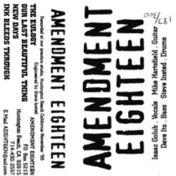 AMENDMENT EIGHTEEN - Amendment Eighteen cover 