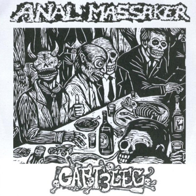 ANAL MASSAKER - Anal Massaker / Captain Three Leg cover 