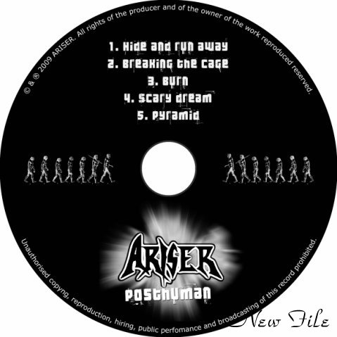 ARISER - Posthuman cover 