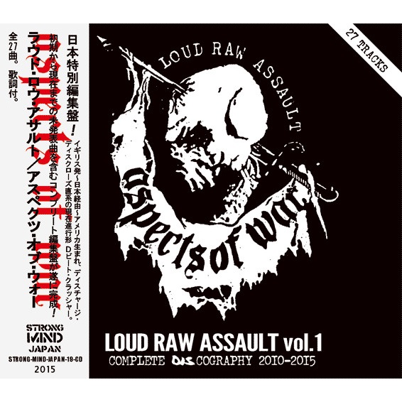 ASPECTS OF WAR - Loud Raw Assault Vol. 1 cover 