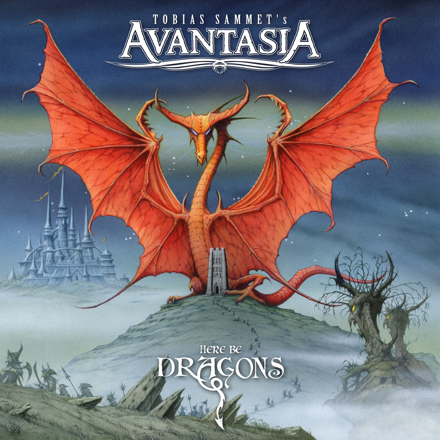 AVANTASIA - Here Be Dragons cover 