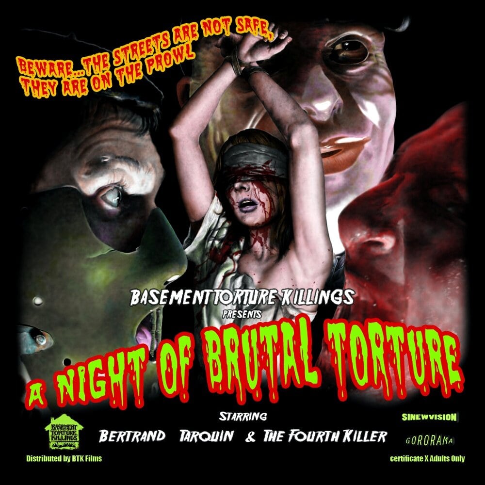 BASEMENT TORTURE KILLINGS - A Night of Brutal Torture cover 