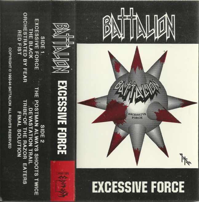 BATTALION - Excessive Force cover 