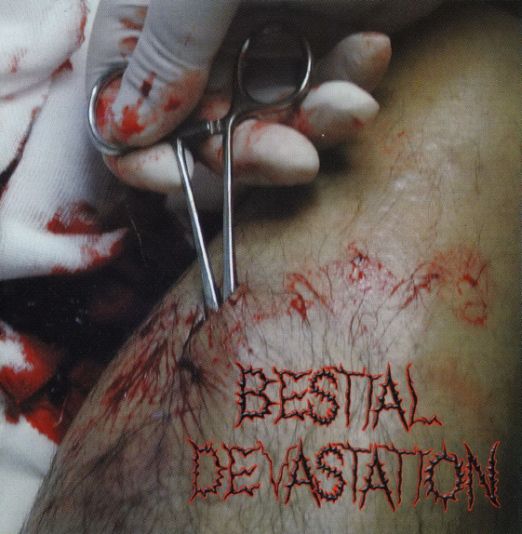 BESTIAL DEVASTATION - Sores, Blood & Pus cover 