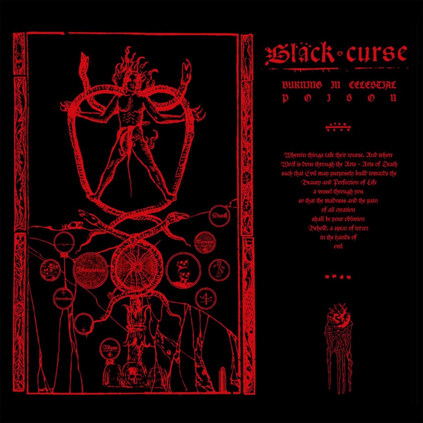 BLACK CURSE - Burning in Celestial Poison cover 