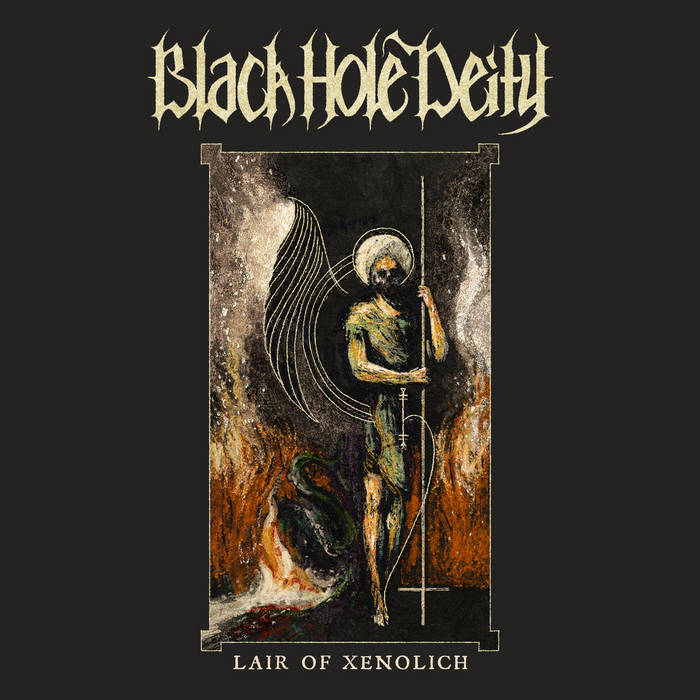 BLACK HOLE DEITY - Lair of Xenolich cover 