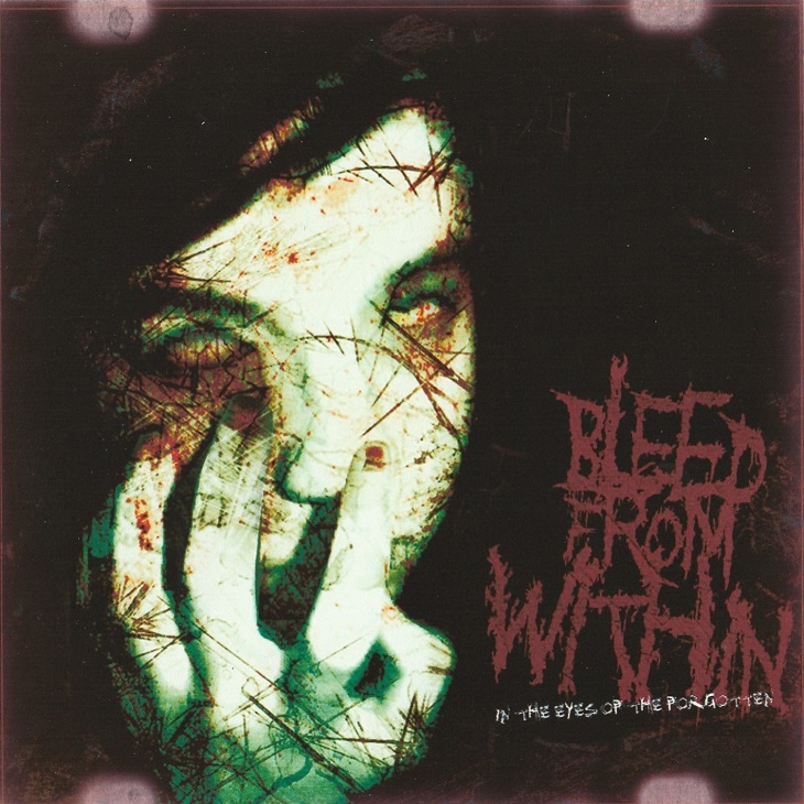 BLEED FROM WITHIN - In The Eyes Of The Forgotten cover 