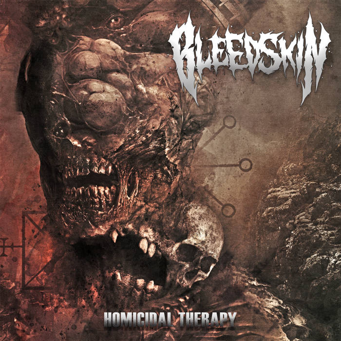 BLEEDSKIN - Homicidal Therapy cover 