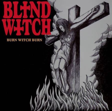 BLIND WITCH - Burn Witch Burn cover 