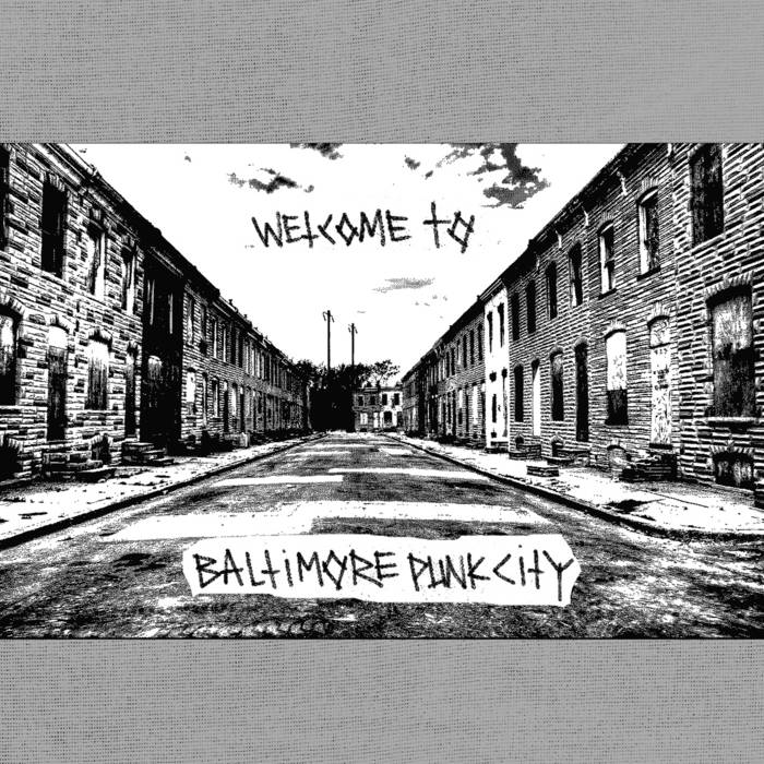 BLOOD RUST - Welcome To Baltimore Punk City cover 