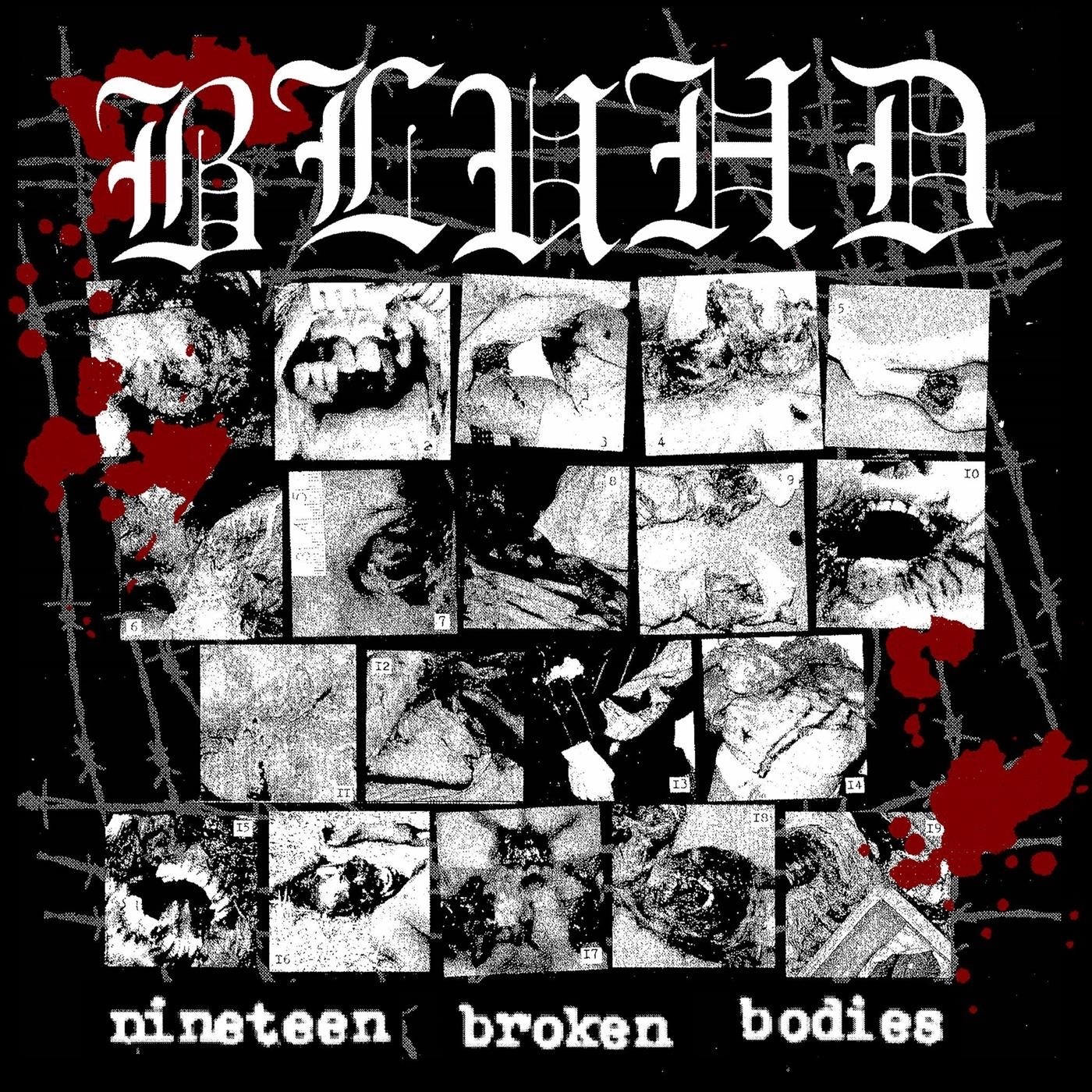 BLUHD - Nineteen Broken Bodies cover 