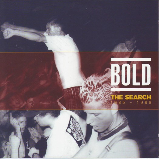 BOLD - The Search : 1985 - 1989 cover 