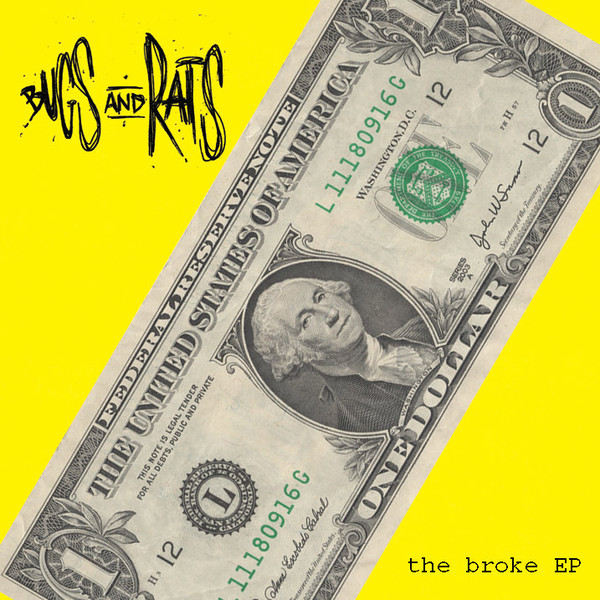 BUGS AND RATS - The Broke EP cover 