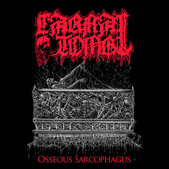 CARNAL TOMB - Osseous Sarcophagus cover 