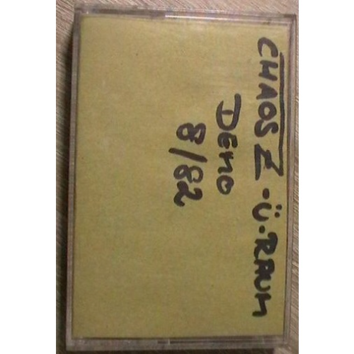 CHAOS Z - Demo 8/82 cover 