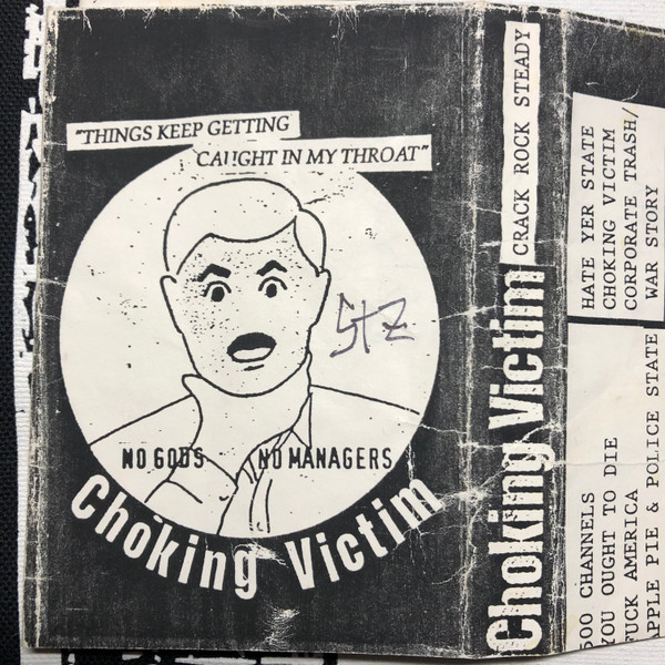 CHOKING VICTIM - Crack Rock Steady Demo cover 