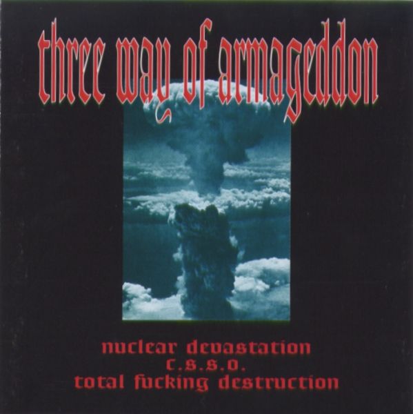 CLOTTED SYMMETRIC SEXUAL ORGAN - Three Way of Armageddon cover 