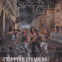 CONSPIRACY - Crippled Invaders 2010 cover 