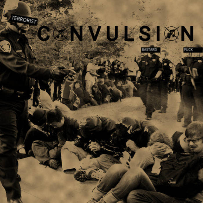 CONVULSION (IL) - Terrorist Bastard Fuck cover 