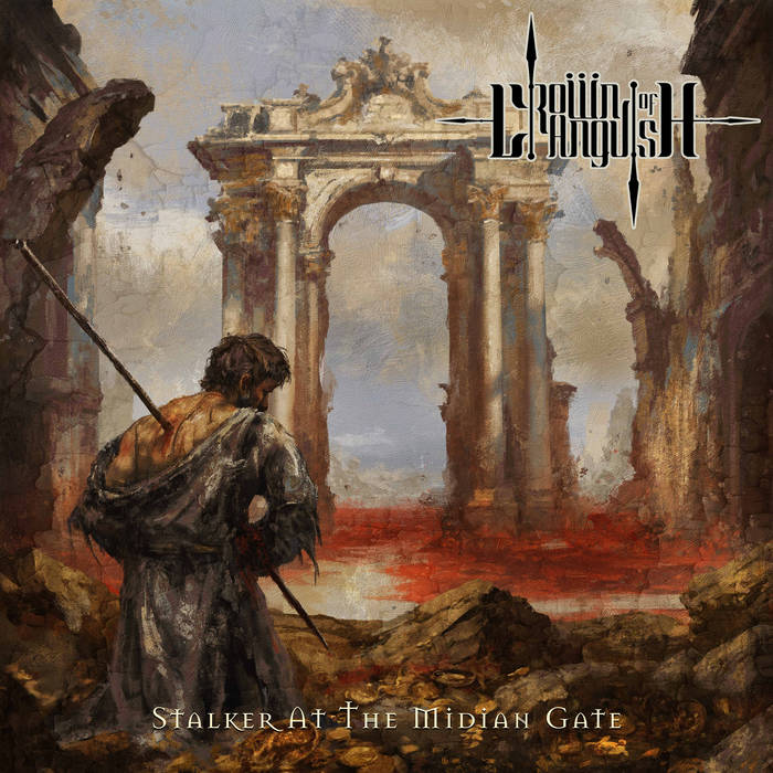 CROWN OF ANGUISH - Stalker at the Midian Gate cover 