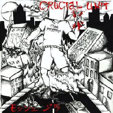 CRUCIAL UNIT - Moshzilla cover 