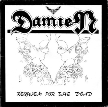 DAMIEN - Requiem for the Dead cover 