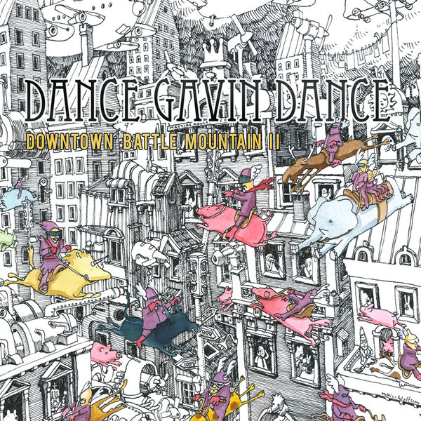 DANCE GAVIN DANCE - Downtown Battle Mountain II cover 