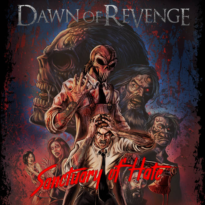 DAWN OF REVENGE - Sanctuary Of Hate cover 