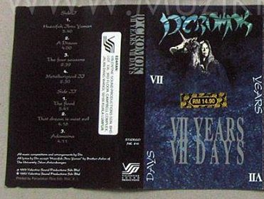 D'CROMOK - VII Years VII Days cover 