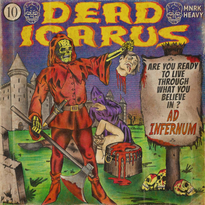 DEAD ICARUS - Ad Infernum cover 