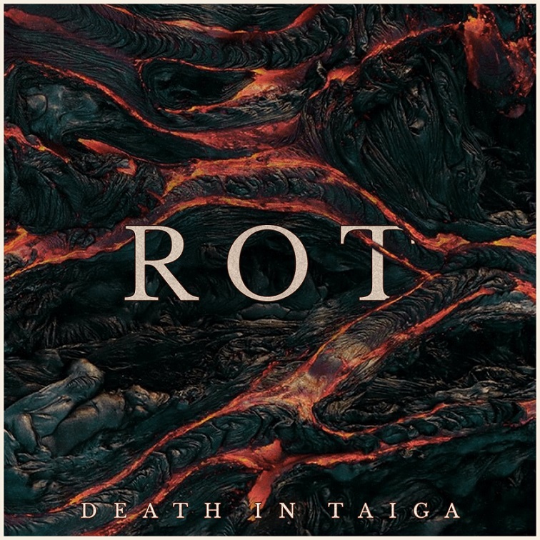 DEATH IN TAIGA - Rot cover 