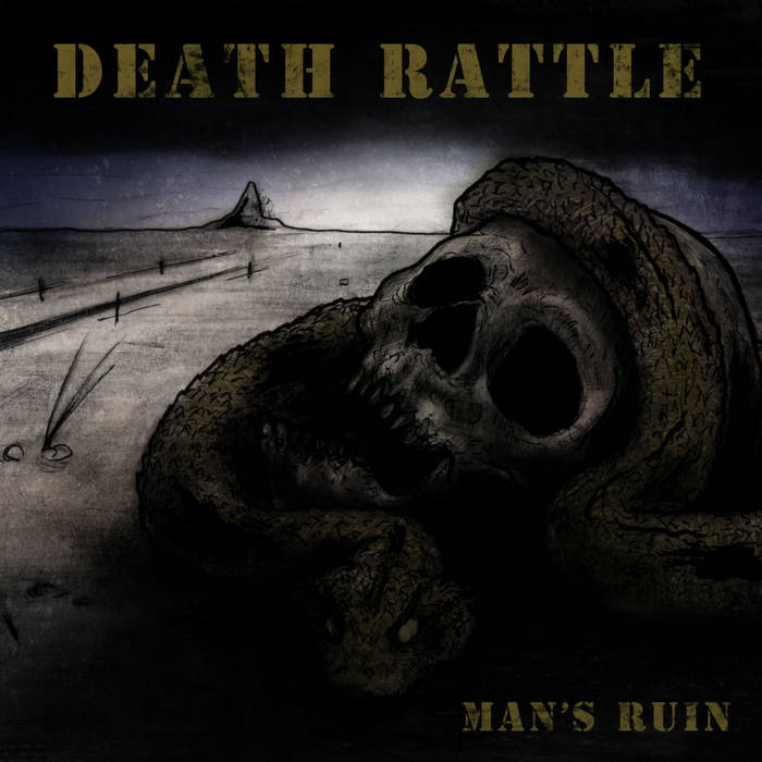 DEATH RATTLE - Man's Ruin cover 