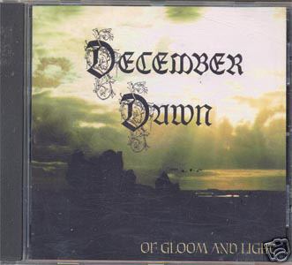 DECEMBER DAWN - Of Gloom and Light cover 