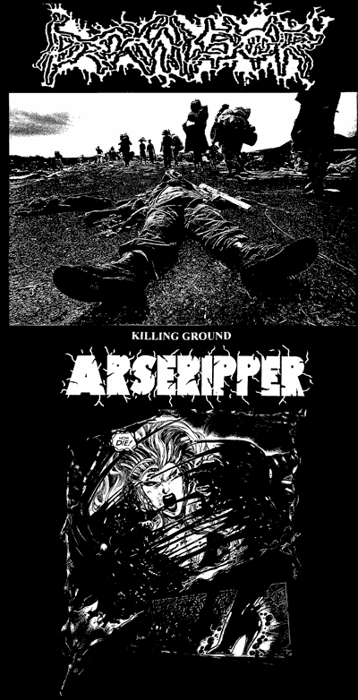 DEMISOR - Killing Ground / Arseripper cover 