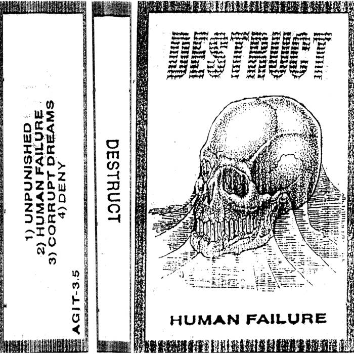 DESTRUCT - Human Failure cover 