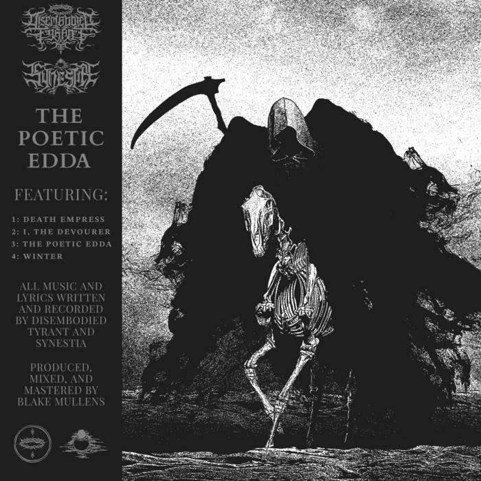 DISEMBODIED TYRANT - The Poetic Edda (with Synestia) cover 