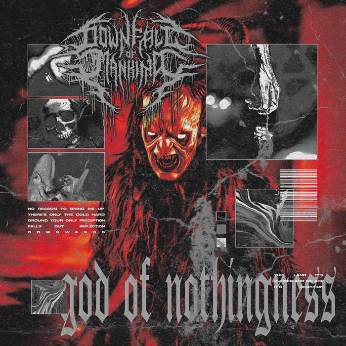 DOWNFALL OF MANKIND - God Of Nothingness cover 