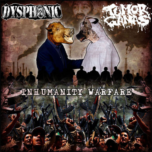 DYSPHONIC - Inhumanity Warfare cover 