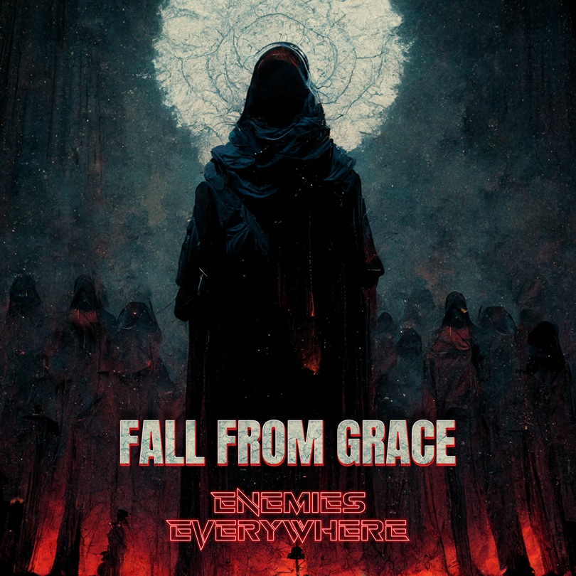 ENEMIES EVERYWHERE - Fall From Grace cover 