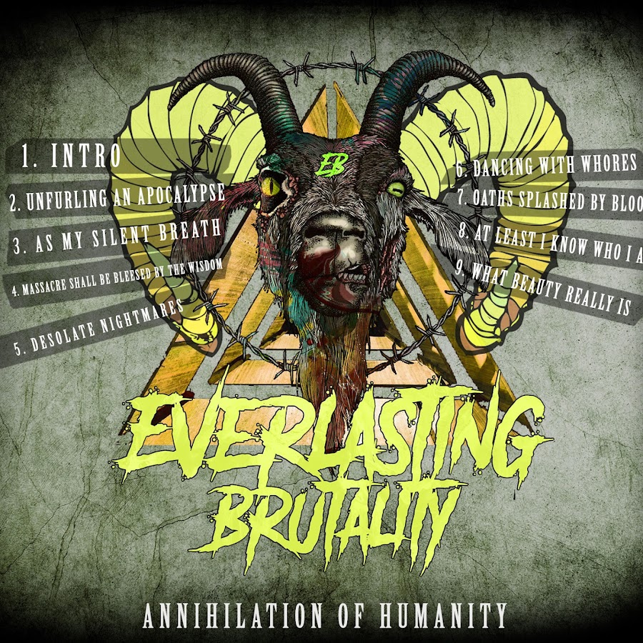 EVERLASTING BRUTALITY - Annihilation Of Humanity cover 