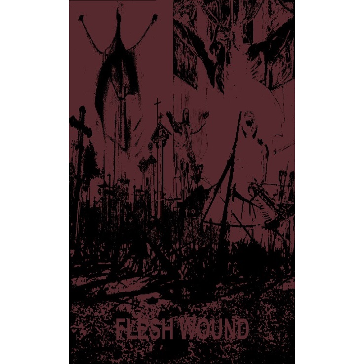 FLESH WOUND - Nuclear Pilgrimage cover 