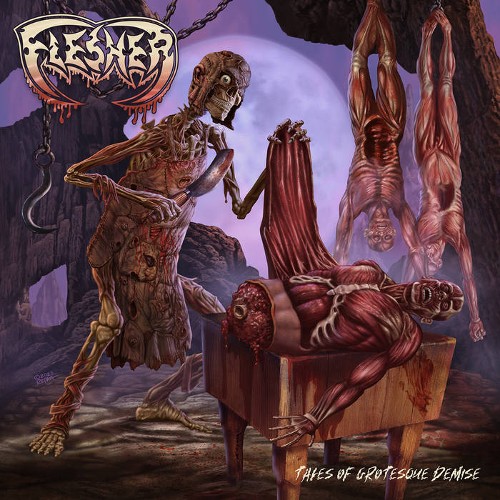 FLESHER - Tales Of Grotesque Demise cover 