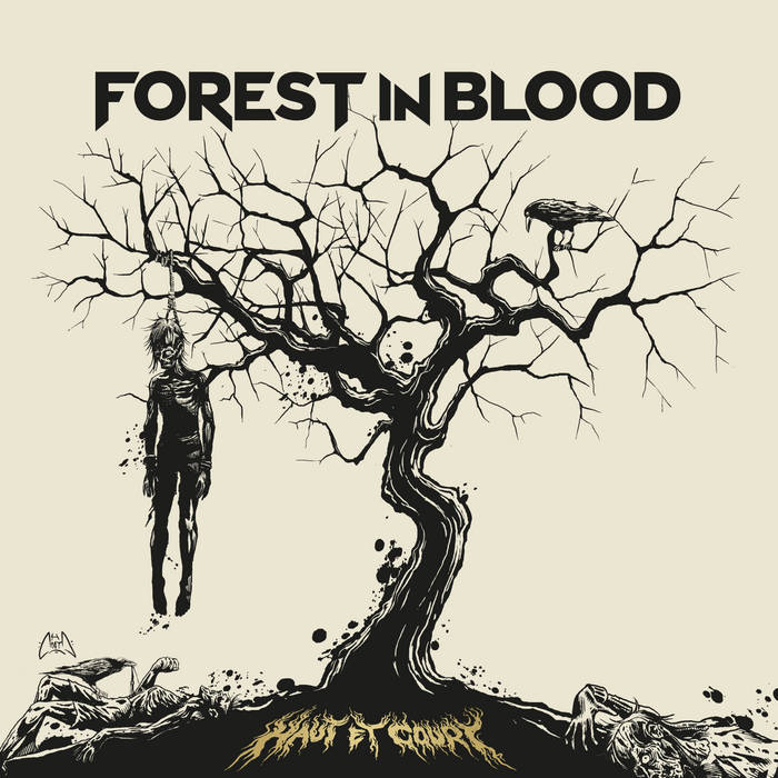 FOREST IN BLOOD - Haut Et Court cover 