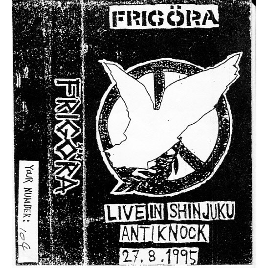 FRIGÖRA - Live In Shinjuku Antiknock 27.8.1995 cover 